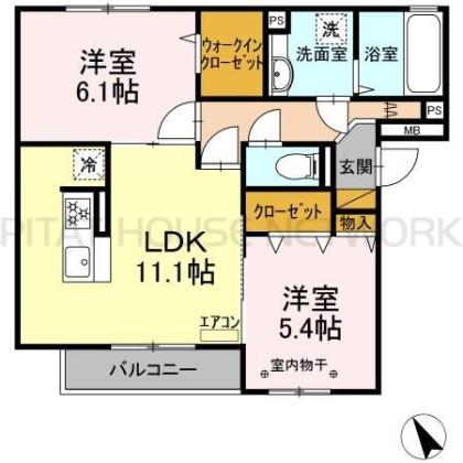  間取り図写真