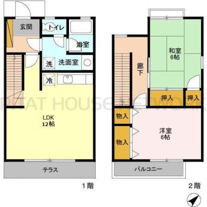  間取り図写真