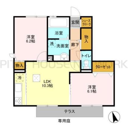  間取り図写真