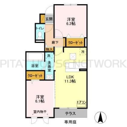  間取り図写真