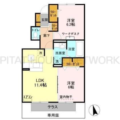  間取り図写真