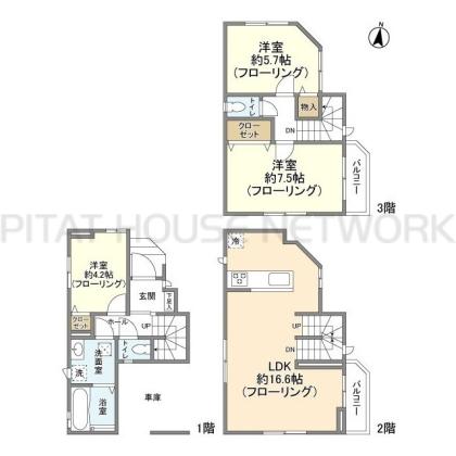  間取り図写真