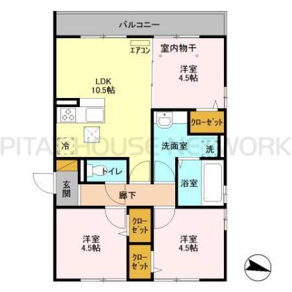  間取り図写真