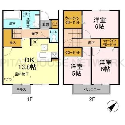  間取り図写真