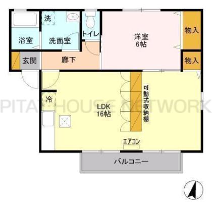  間取り図写真