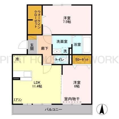  間取り図写真