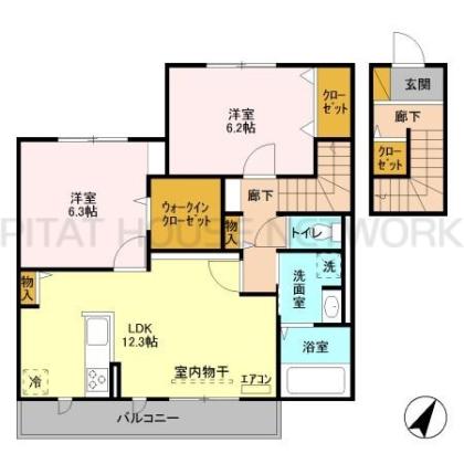  間取り図写真