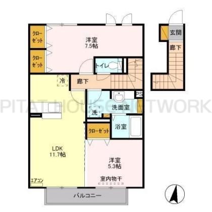  間取り図写真