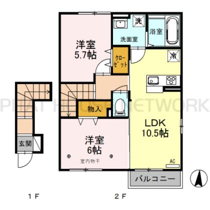  間取り図写真