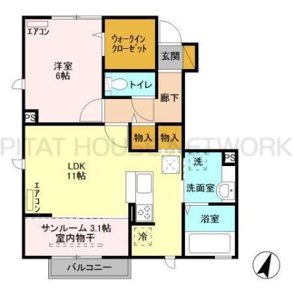  間取り図写真