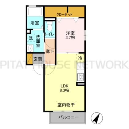  間取り図写真
