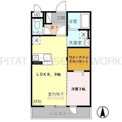  間取り図写真