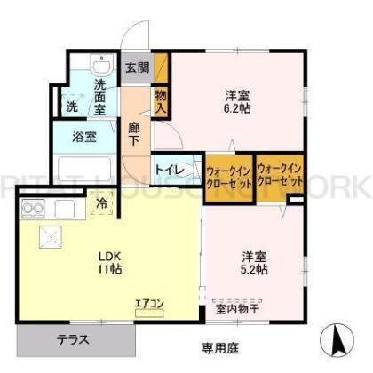  間取り図写真