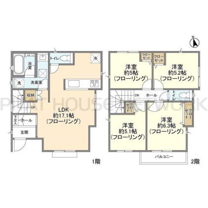  間取り図写真