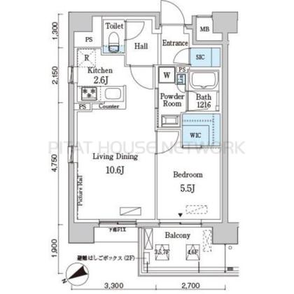  間取り図写真