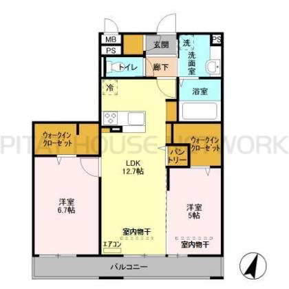  間取り図写真