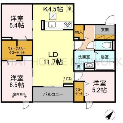  間取り図写真