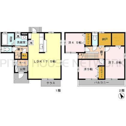  間取り図写真