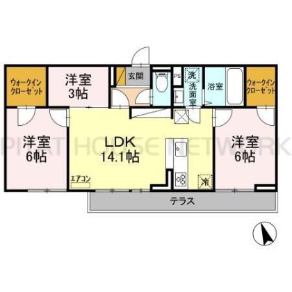  間取り図写真