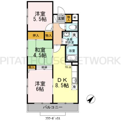  間取り図写真