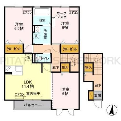  間取り図写真