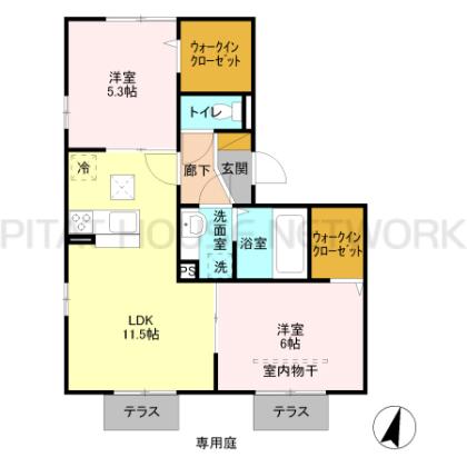  間取り図写真