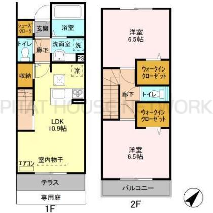  間取り図写真