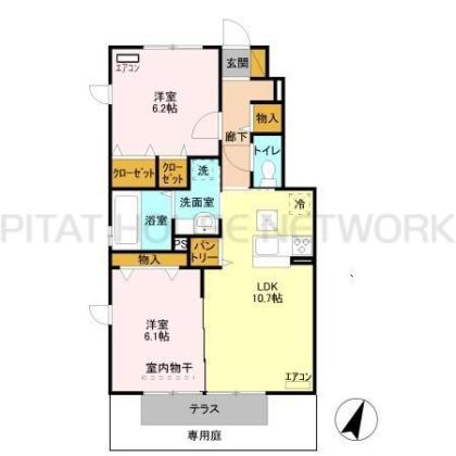  間取り図写真