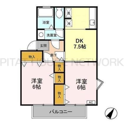  間取り図写真