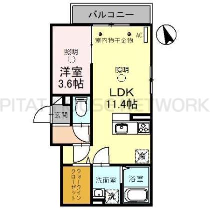  間取り図写真
