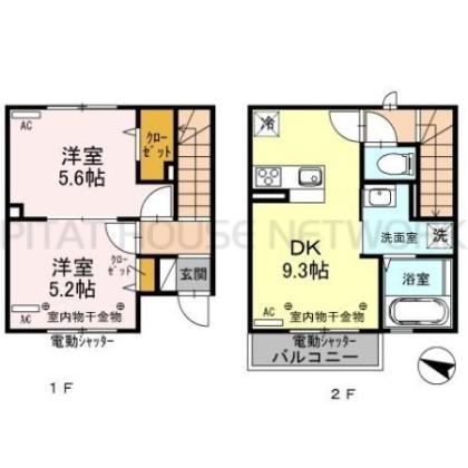  間取り図写真