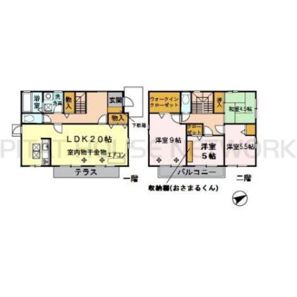  間取り図写真