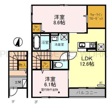  間取り図写真