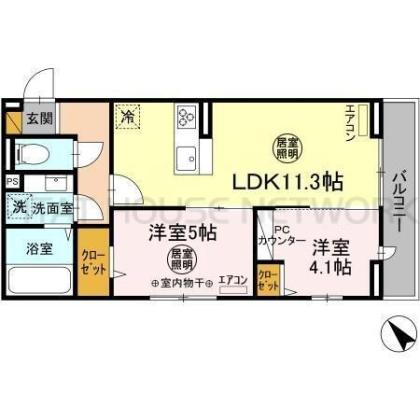  間取り図写真