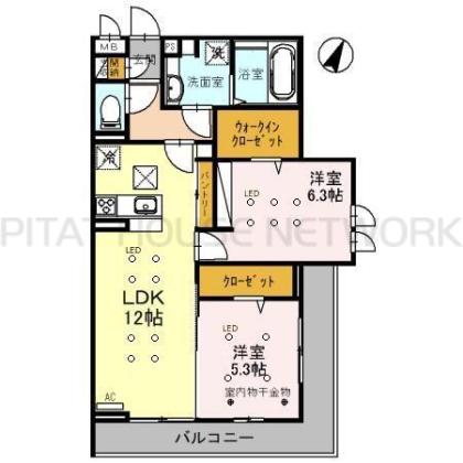  間取り図写真