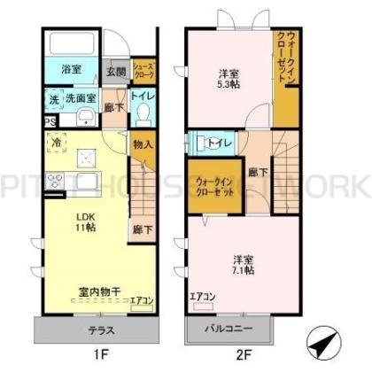  間取り図写真