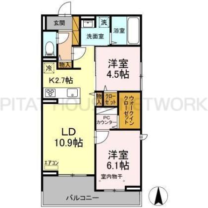  間取り図写真