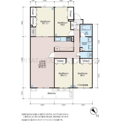  間取り図写真