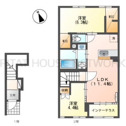  間取り図写真