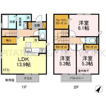  間取り図写真