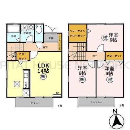  間取り図写真