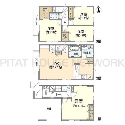  間取り図写真