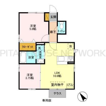  間取り図写真