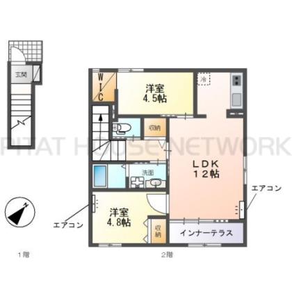  間取り図写真