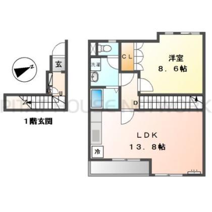  間取り図写真