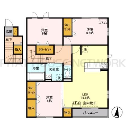  間取り図写真