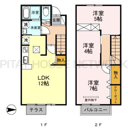  間取り図写真
