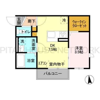  間取り図写真