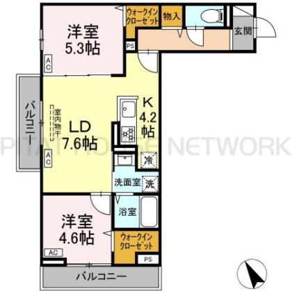  間取り図写真