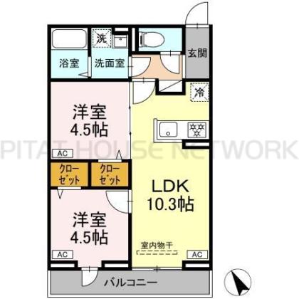  間取り図写真